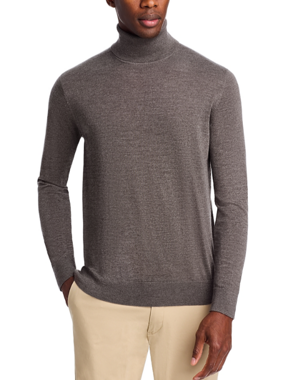 The Men Store Zegna Baruffa Merino Wool Turtleneck MSRP $168