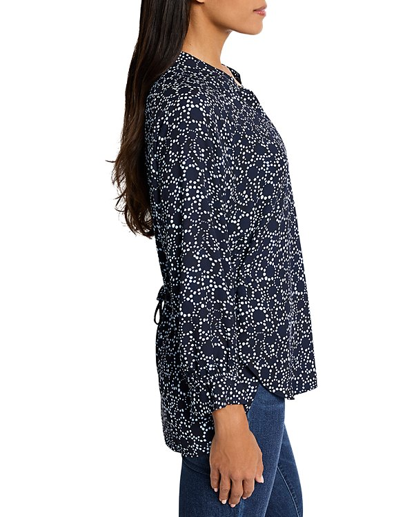 NIC + ZOE Pearl Garden Cinch Top MSRP $158