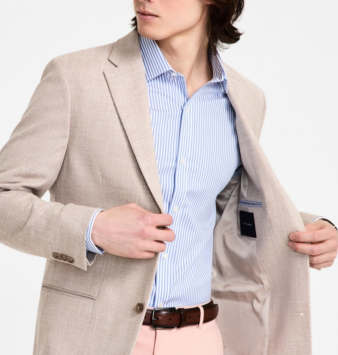 Tommy Hilfiger Men's Modern-Fit Sport Coat MSRP $295