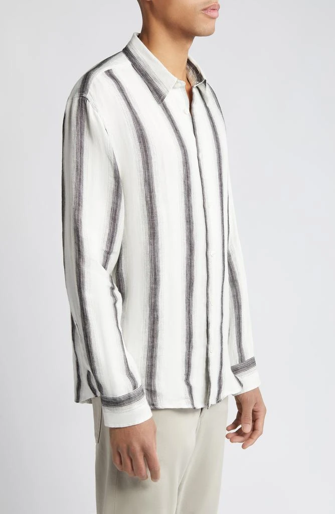 NN07 Men’s Quinsy Linen Button-Up Shirt MSRP $285