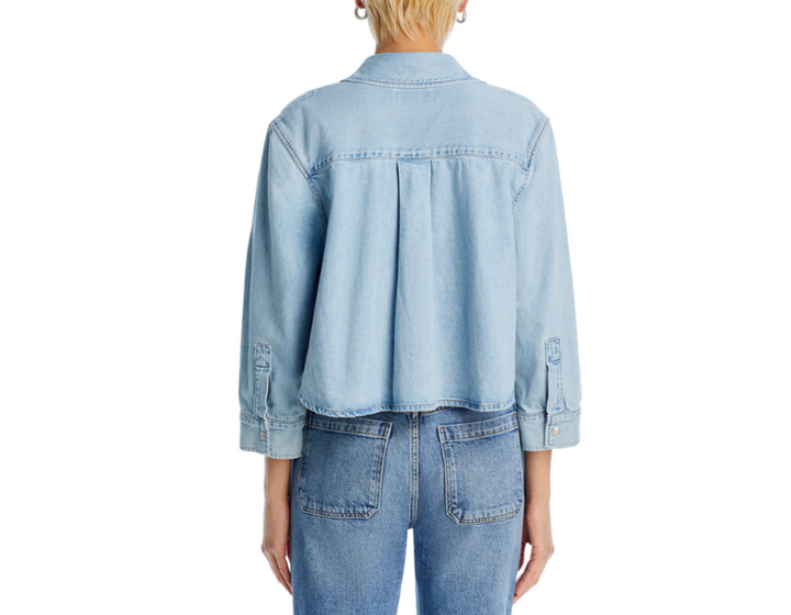 AGOLDE Dagmar Cotton Shirt MSRP $238