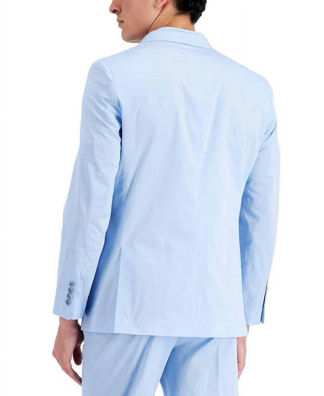 Nautica Men's Modern-Fit Seasonal Cotton Stretch Suit MSRP $395