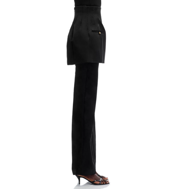 A.W.A.K.E. MODE Layered Skirt Trousers MSRP $1125