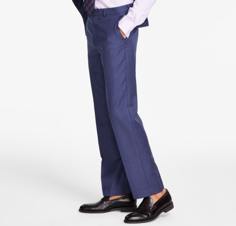 Michael Kors Classic-Fit Wool-Blend Stretch Solid Suit Separates Pant MSRP $200