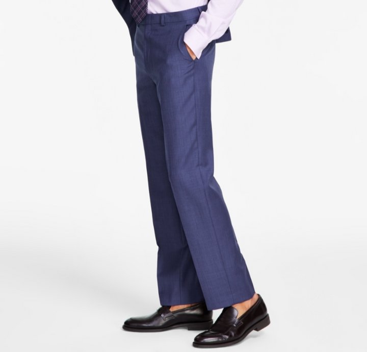 Michael Kors Classic-Fit Wool-Blend Stretch Solid Suit Separates Pant MSRP $200