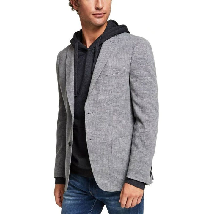 Calvin Klein Men’s Slim-Fit Wool Textured Sport Coat MSRP $375