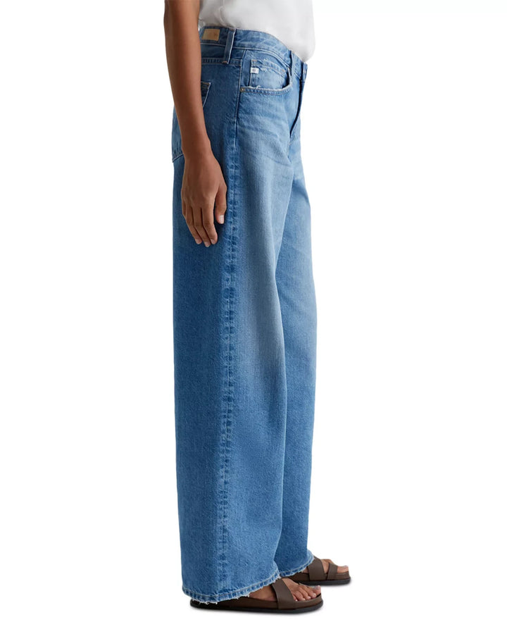 AG Adria Low Rise Wide Leg Jeans MSRP $225