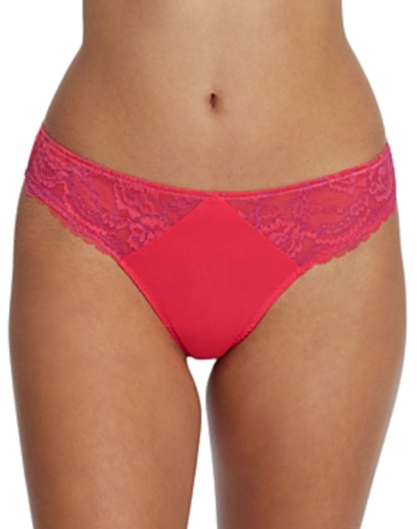 Skarlett Blue Minx Lace Front Thong MSRP $22
