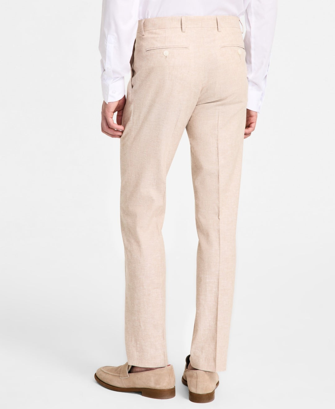 Tommy Hilfiger Modern-Fit Linen Blend Pants MSRP $125