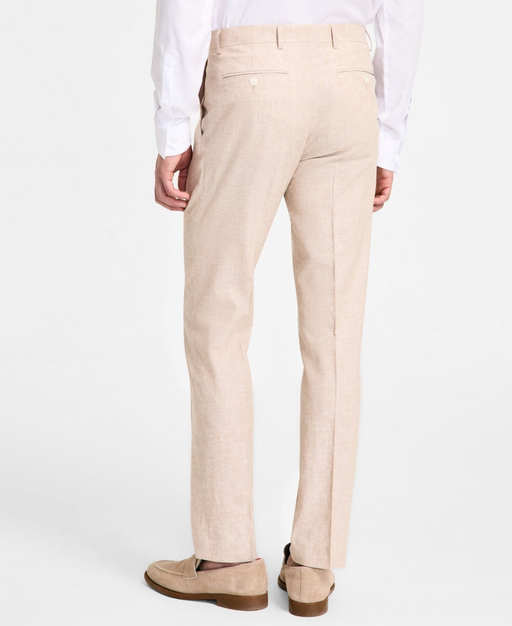 Tommy Hilfiger Modern-Fit Linen Blend Pants MSRP $125