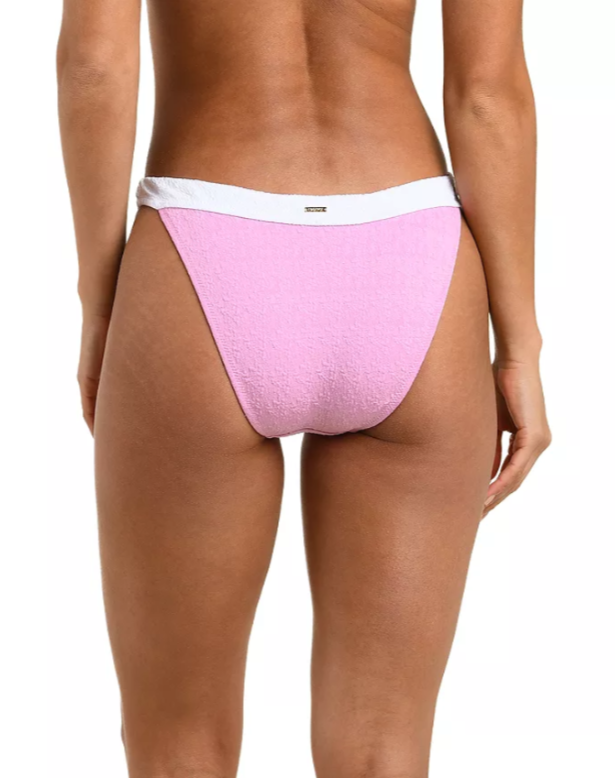 L'AGENCE Jean Colorblocked Chic Bikini Bottom MSRP $145