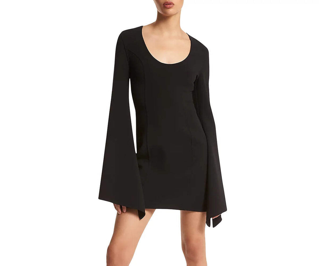 MICHAEL KORS Collection Barathea Bell Sleeve Dress 10A 2797