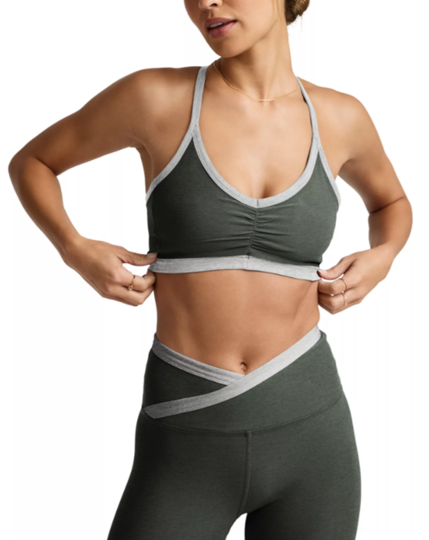 Beyond Yoga Spacedye Outlines Strappy Bra MSRP $78