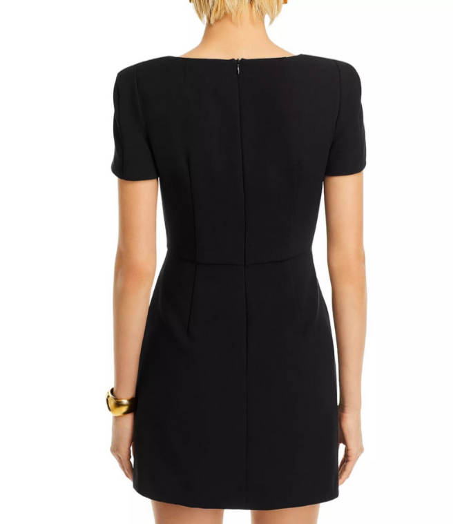 FRENCH CONNECTION Whisper Short Sleeve Mini Dress MSRP $138