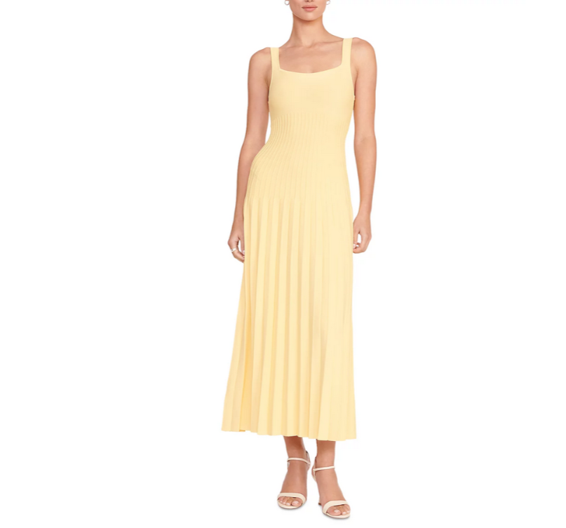 STAUD Ellison Midi Dress MSRP $295