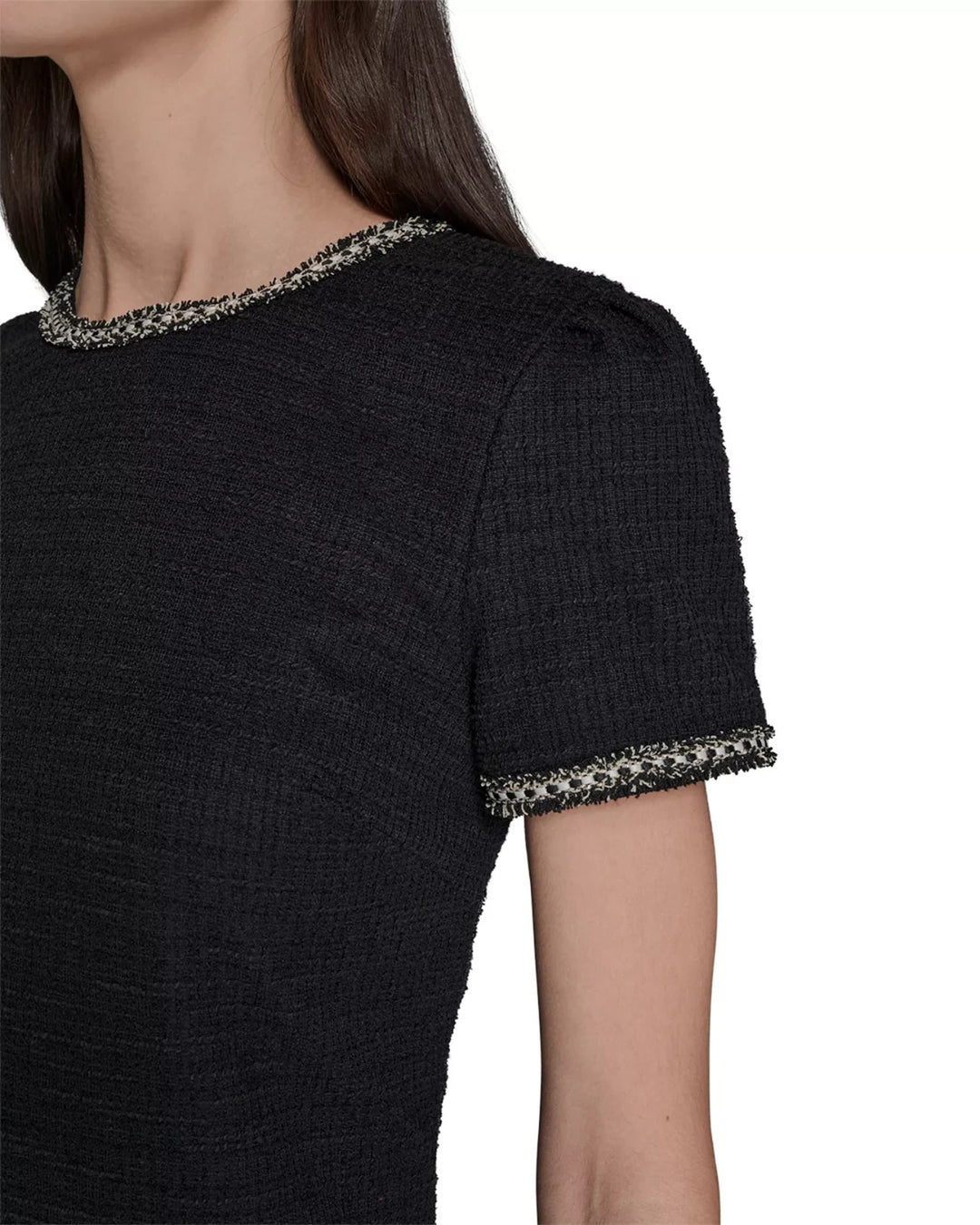 KARL LAGERFELD PARIS Tweed A Line Dress MSRP $138