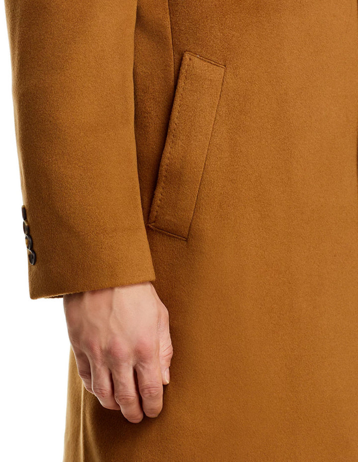 The Men Store Darrien Cashmere Top Coat MSRP $1198