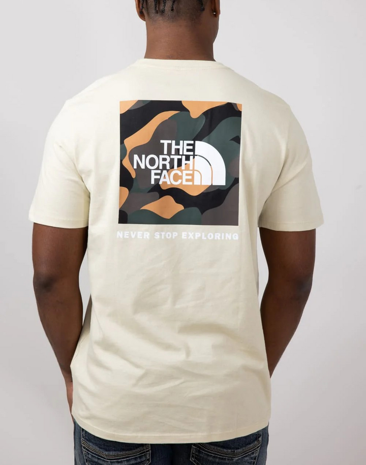 The North Face Men's Box Logo Crewneck Short-Sleeve T-Shirt MSRP $30