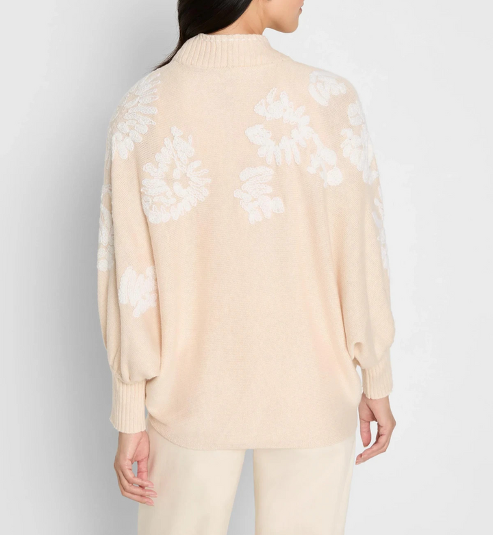 NIC+ZOE Embroidered Cardigan MSRP $188