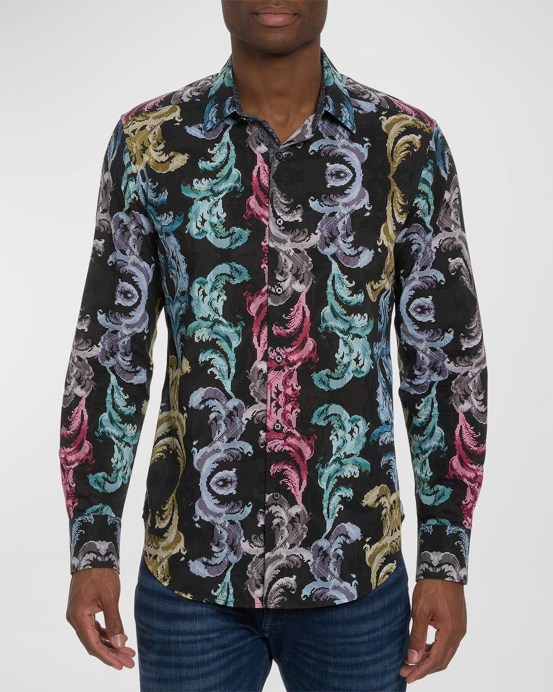 Robert Graham Blazars Shirt MSRP $238
