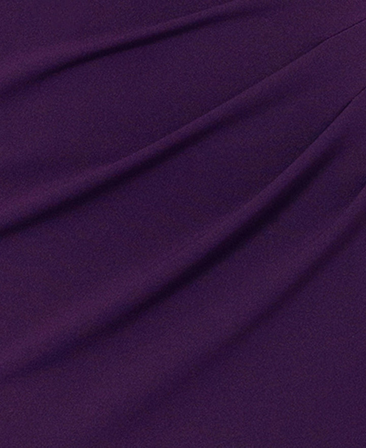 XSCAPE Women's Ruched Off-The-Shoulder Long Dress MSRP $279