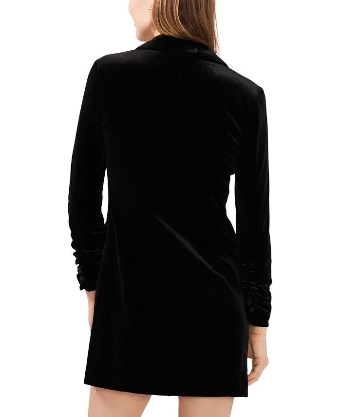 1.STATE Women's Velvet Blazer Mini Dress MSRP $139