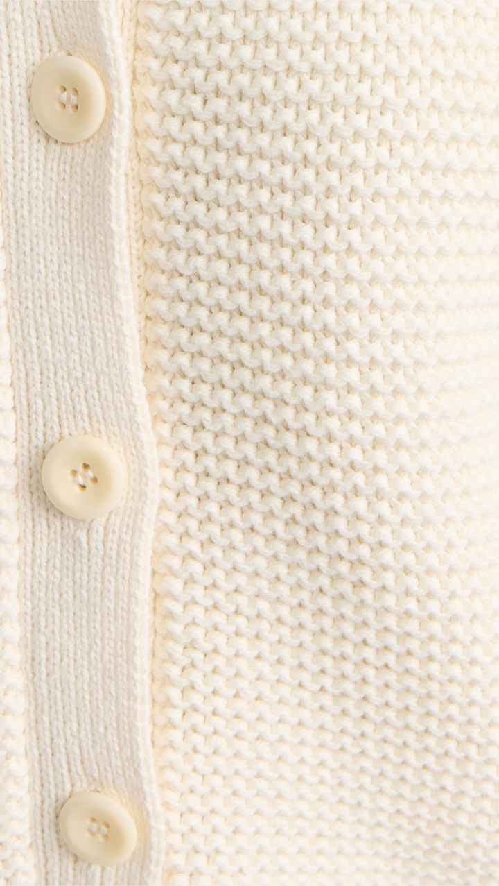 Alex Mill Nico Crewneck Cotton Cardigan MSRP $165