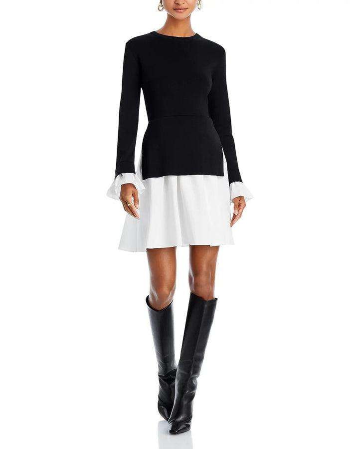 English Factory Mixed Media Dress MSRP $90