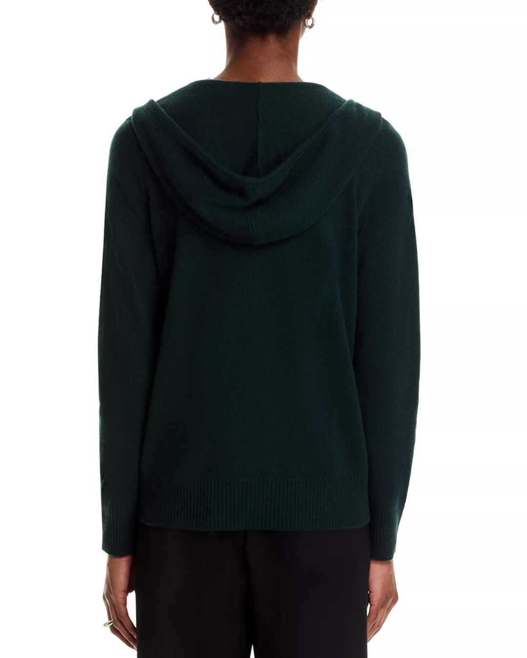 C by Bloomingdale's Cashmere Cashmere Zip Hoodie MSRP $198