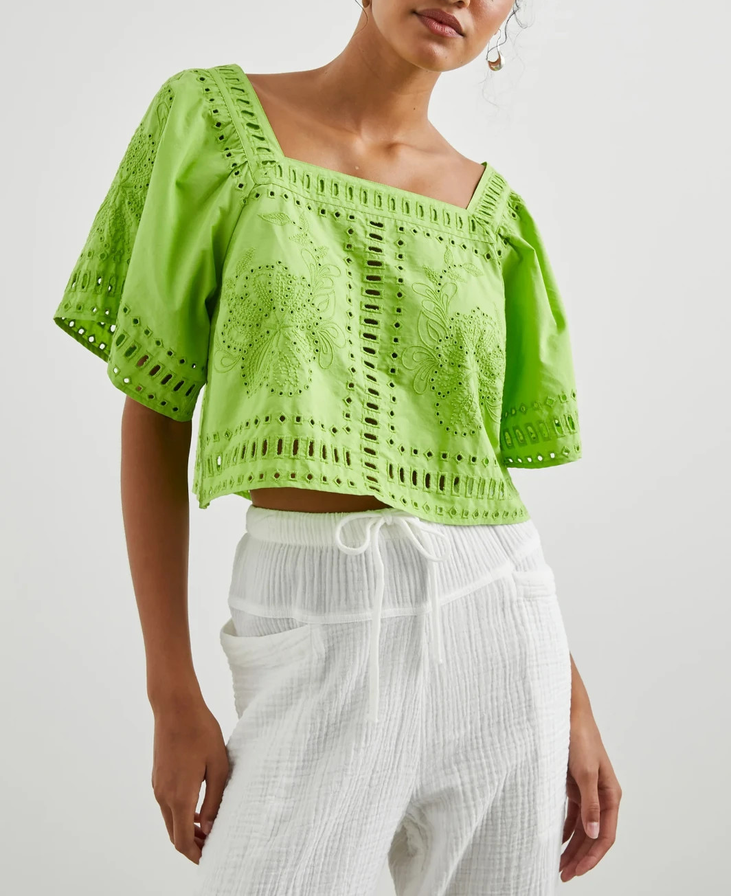 Rails Laine Eyelet Top MSRP $188