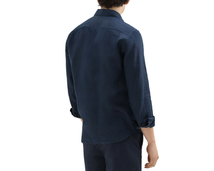 Theory Irving Shirt in Relaxed Linen MSRP $225