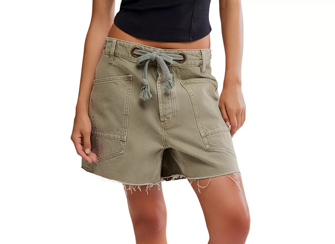 Free People Moxie Denim Shorts MSRP $128