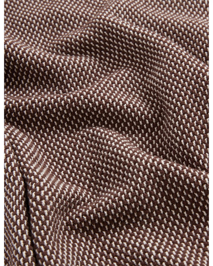 The Men's Store at Bloomingdale's Herringbone Jacquard Polo Sweater MSRP $168