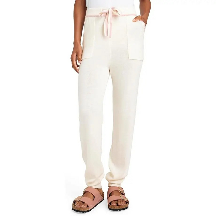 Splendid Women Knit Contrast Trim Elizabeth Lounge Jogger MSRP $158