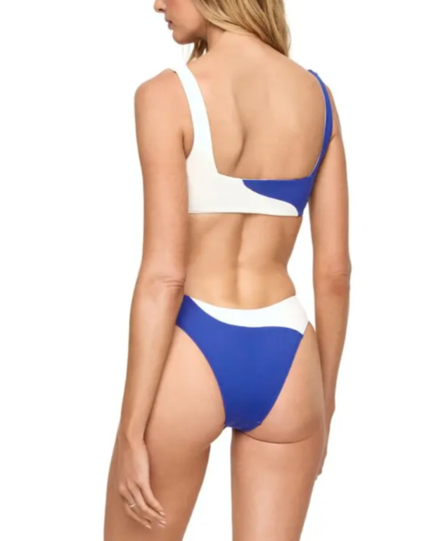 L*Space Zaina Colorblocked Swim Top & Rami Colorblocked Bikini Bottom MSRP $191