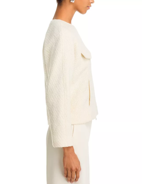 Derek Lam 10 Crosby Prewett Zip Front Jacket MSRP $595