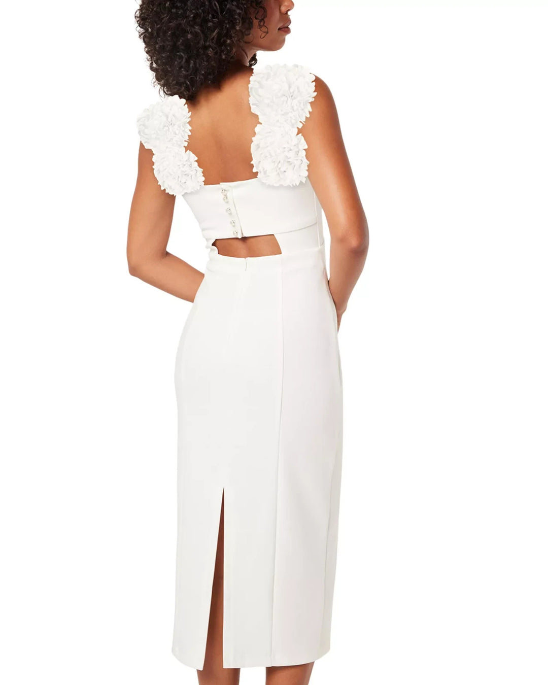 Elliatt Gabby Chrysanthemum Appliqué Dress MSRP $278