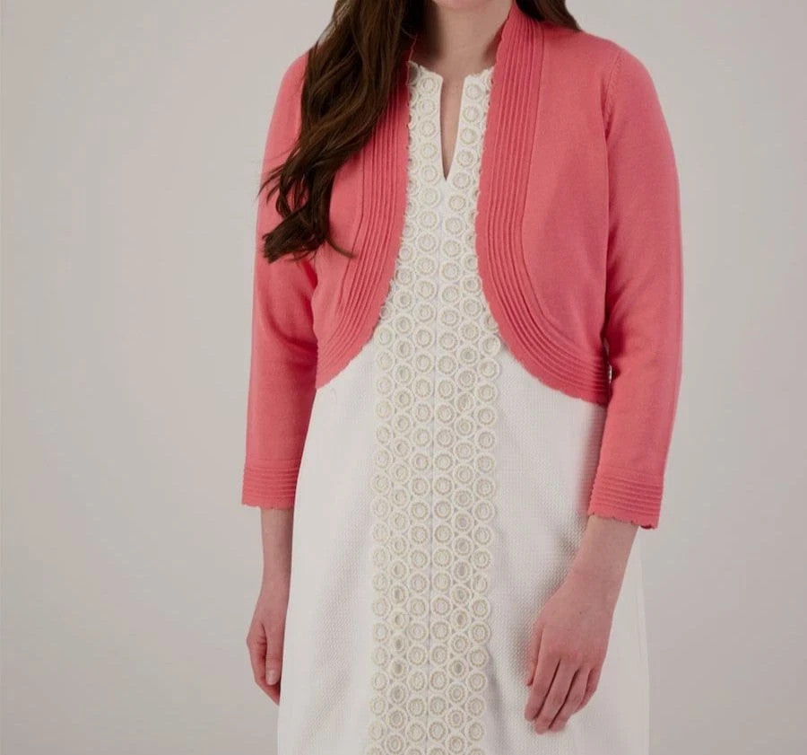 Jessica Howard Women's Cropped Cardigan MSRP $50