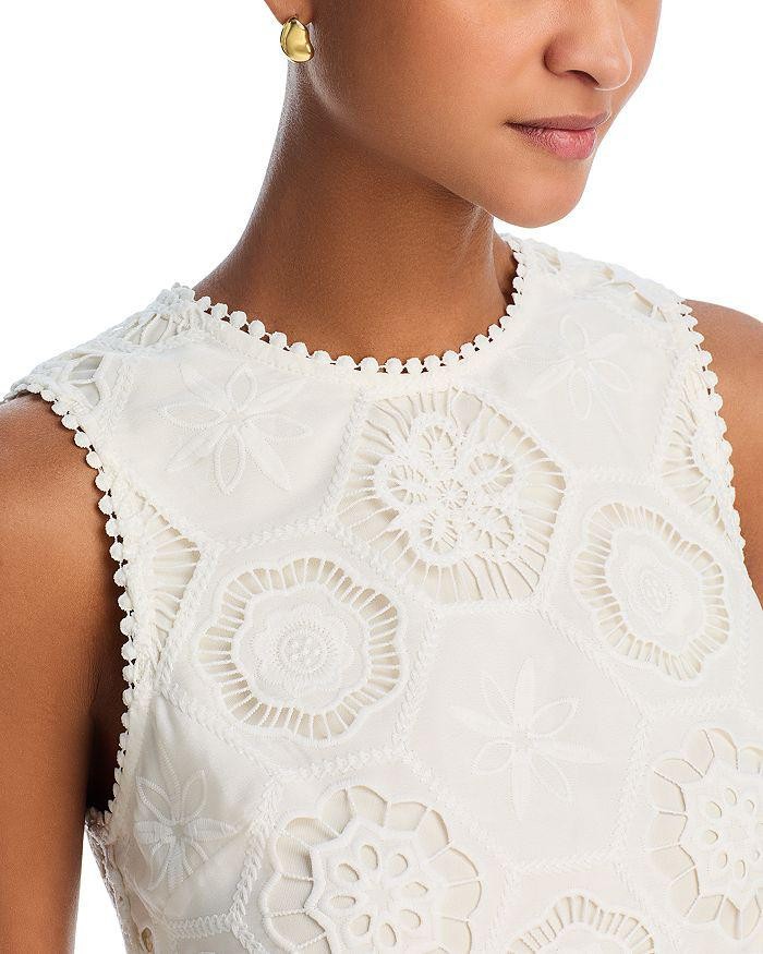 AQUA Crochet Tank Top MSRP $78
