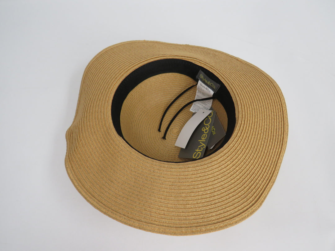 Style & Co Packable Paper Floppy Hat MSRP $38 Size O/S