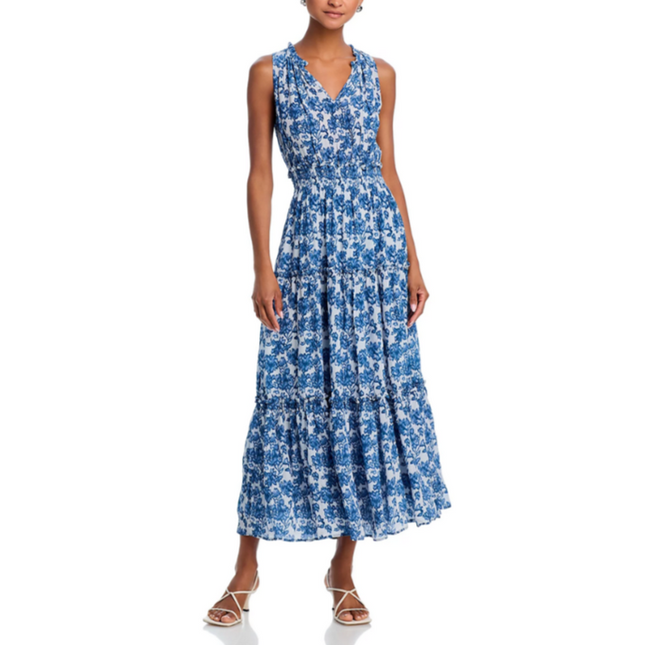 Rails Loulou Floral Tired Maxi Dress MSRP $258