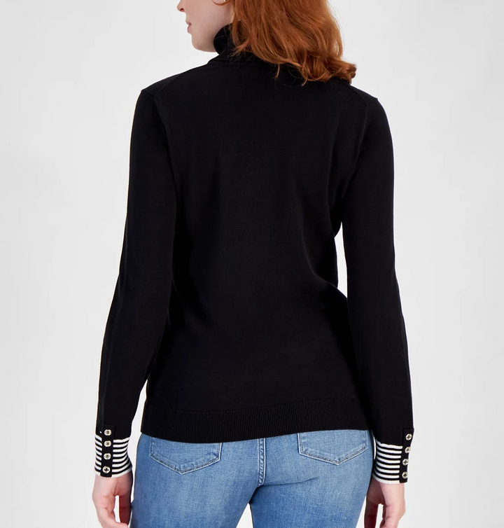 Tommy Hilfiger Women's Star Argyle Stella Sweater MSRP $69.50