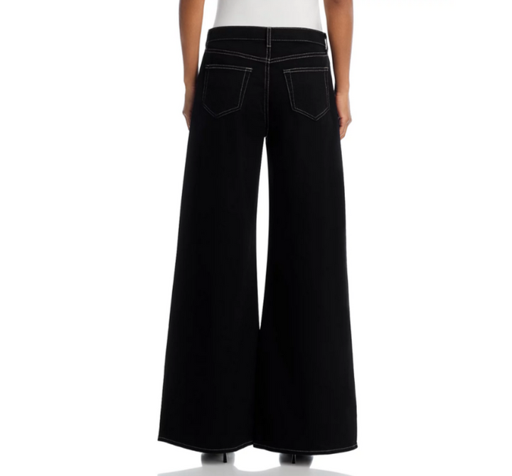 L'AGENCE Beau High Rise T Seam Wide Leg Jeans MSRP $275