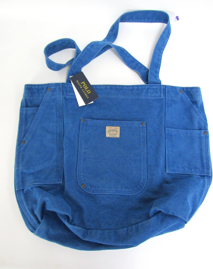 Polo Ralph Lauren Men's Canvas Workwear Tote Bag MSRP $228
