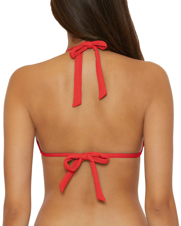 BECCA Modern Edge Triangle Bikini Top MSRP $78