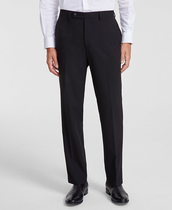 Perry Ellis Portfolio Perry Ellis Men's Modern-Fit Solid Nested Suit MSRP $395