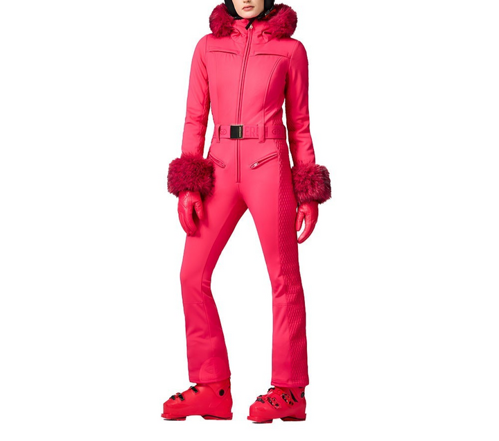 Goldbergh Angele Faux Fur Ski Suit MSRP $1439