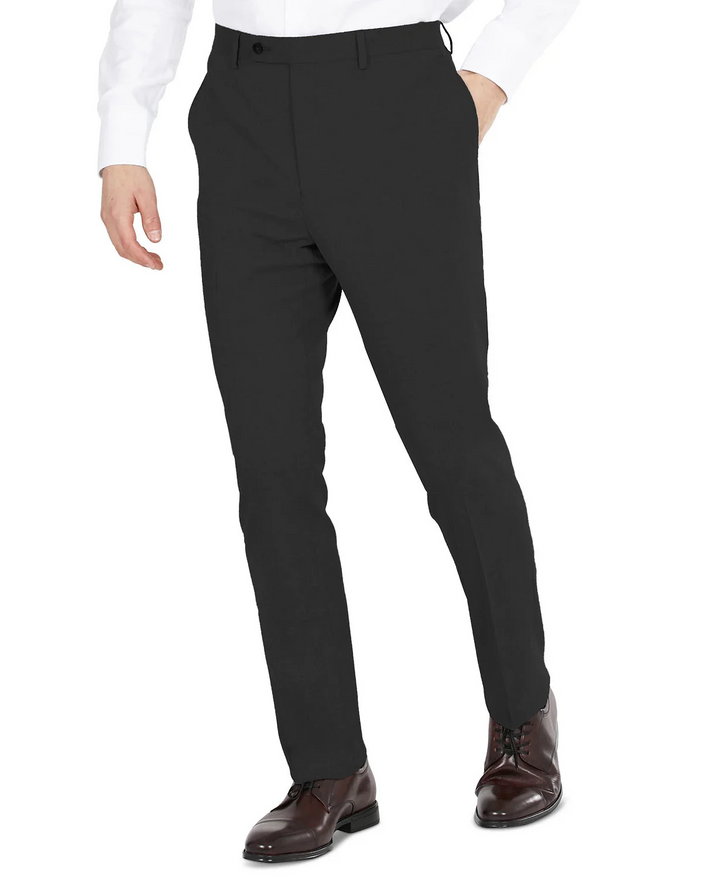 DKNY Men's Modern-Fit Solid Dress Pants MSRP $95