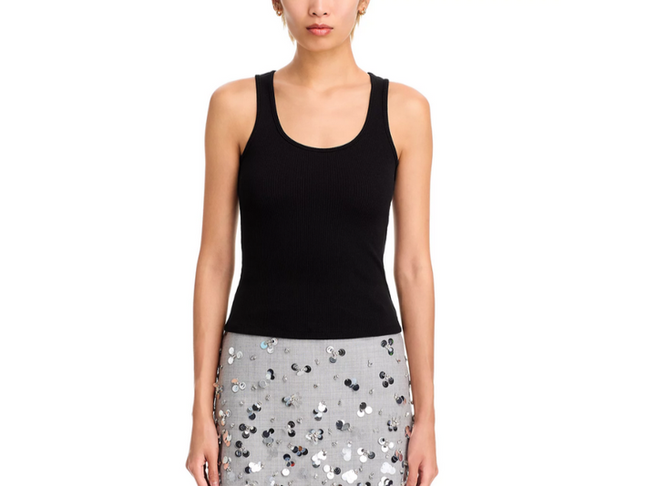 L'AGENCE Adira Scoop Neck Tank MSRP $110