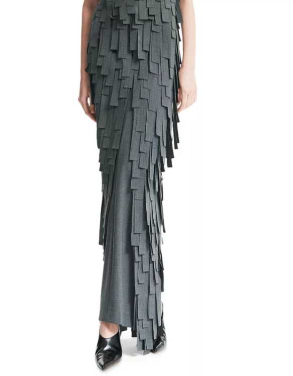 A.W.A.K.E. MODE Multi Rectangle Maxi Skirt MSRP $1360